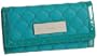 Calvin Klein Signature Continental Wallet,Evergreen,one size