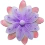 Purple & Pink Two-Tone Daisy Flower nylon hanging ceiling wall baby nursery room wedding decor