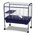 Super Pet Welcome Home Rabbit Hutch, Medium, Blue