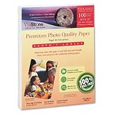 VSPVIPGL100 Premium High Gloss Photo Paper, 8-1/2 x 11, 10.4 mil, White, 100 Sheets/Pack
