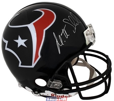 Matt Schaub Signed Autographed Houston Texans Authentic Full Size Helmet