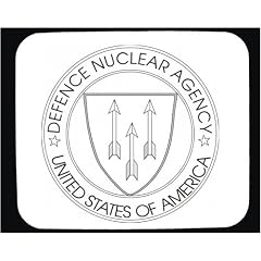 Mauspad mit der Grafik: Defense Nuclear Agency
