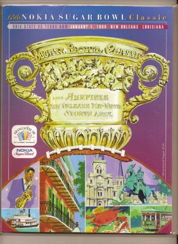 1999 Sugar Bowl Game Program Ohio State Texas A&M