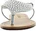 Women's Flat Rhinestone Thong Sandal