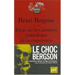 Essai sur les donn�es imm�diates de la conscience (Edition critique)