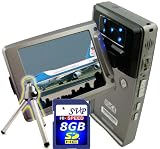 SVP HDDV-2880Bk 16MP Max TOUCH BUTTON 2.5-inch 270 DEGREE LCD Digital Video Camcorder + FREE 8GB High Speed SD Memory Card & Tripod