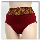 Venus 2 PACK Red SEXY Lace Bikini PANTY #3570 sz S