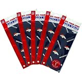 Pro Specialties Denver Broncos Team Logo Wrapping Paper (5 Pack)