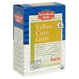 Arrowhead Mills Organic Yellow Corn Grits, 24-Ounce Boxes (Pack of 4)