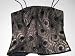 Black and Gold Matellic Dress Tank Top Size 8