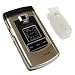 Verizon Samsung SCH-U740 Alias Snap On Crystal Clear Cover Case with Clip