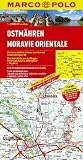 MARCO POLO Karten 1:200.000 Ostm&auml;hren: Mit landwirtschaftlich sch&ouml;nen Strecken und Sehensw&uuml;rdigkeiten - &Uuml;bersichtskarte zum Ausklappen, Entfernungstabelle, Ortsregister, 4 Citypl&auml;ne - Mairdumont