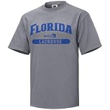Nike Florida Gators Ash Lacrosse T-shirt