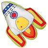 Rocket Shaped Filled Cushion, Multi