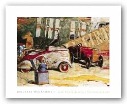 Juguetes Mecanicos I by Jose Ramon Blasco 12"x16" Art Print Poster