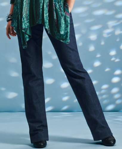 51DUoQhDJ7L Styleco. Plus Size Jeans Straight Leg Black Wash