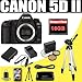 Canon EOS 5D Mark II 21.1MP Full Frame CMOS Digital SLR Camera + LPE6 Battery / Charger + 16GB DavisMAX Filter Kit Deluxe Accessory Kit