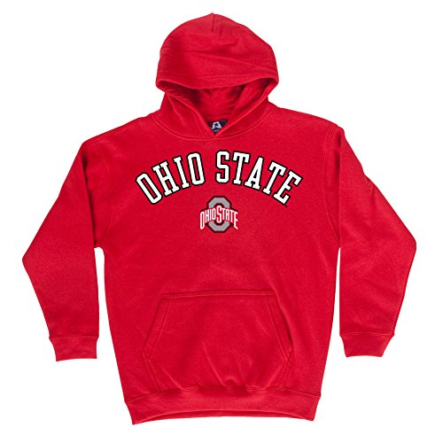 Ohio State Buckeyes Kids Hooded Sweatshirt Red