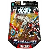 Hasbro Star Wars Transformers - Luke and X-Wing Fighter