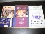 3 Book Set By F. Scott Fitzgerald~Babylon Revisited/Flappers and Philosophers/Tender is the Night