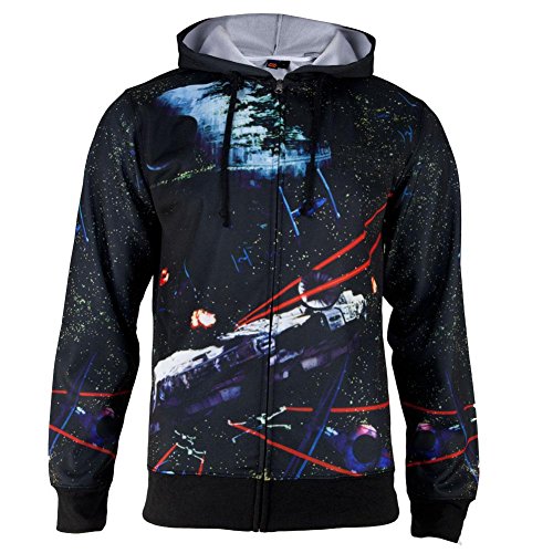 Star Wars Space Battles Sublimated Fleece Hoodie (Medium)