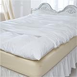Pacific Coast&reg; Feather Bed Cover w zip closure Twin (Featherbed not included) 155