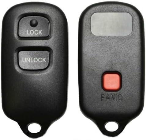 New Replacement Key Remote Entry Keyless Fob Case Shell 3 Button Pad For Toyota No Chips Inside