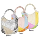 Je Veux Multi Color Patchwork Handbag