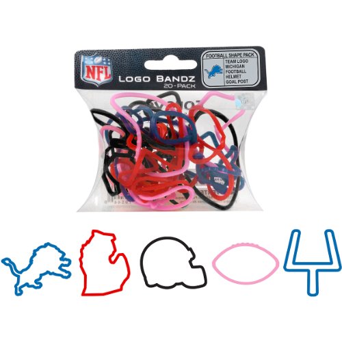 Team Beans Detroit Lions Logo Bandz 51DUw6lDvlL Team Beans Detroit Lions Logo Bandz