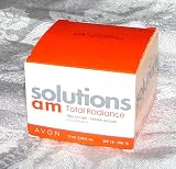 Avon Solutions Day Night Cream Total Radiance Am Pm Spf15 Orange & White Box