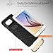 Galaxy S6 Case - VENA [iSlide+] Ultra Slim Hard Rubber-Coated Hybrid Case TPU Cover for Samsung Galaxy S6 (Champagne Gold/White)
