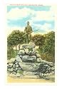 Minuteman Statute, Lexington, Massachusetts Art Poster Print, 13x18
