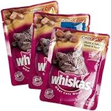 Whiskas Choice Cuts with Mixed Grill in Gravy (24/3-oz Flavor-Lock Pouches)