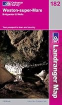 Weston-super-Mare, Bridgwater and Wells (OS Landranger Map Series)