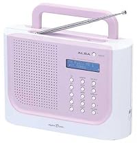 Alba TRDAB2820 -  Portable DAB Radio with FM - White/Pink