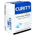 Curity Extra-Large Underpads, Disposable, 20 underpads (Pack of 3)