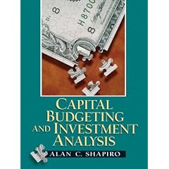 Capital Budgeting and Investment Analysis