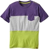 Hurley Boys 8-20 Short Sleeve Colorblock Slub Tee