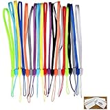 Bundle 20 PCS(TM) king's deal of Colorful Hand Wrist Strap Lanyard for Camera Cell Phone Ipod Mp3 Mp4 USB Flash Drive and Other Electronic Devices Assorted Colors