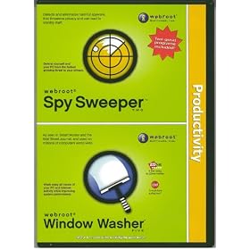 Webroot Spy Sweeper Two and Window Washer Five