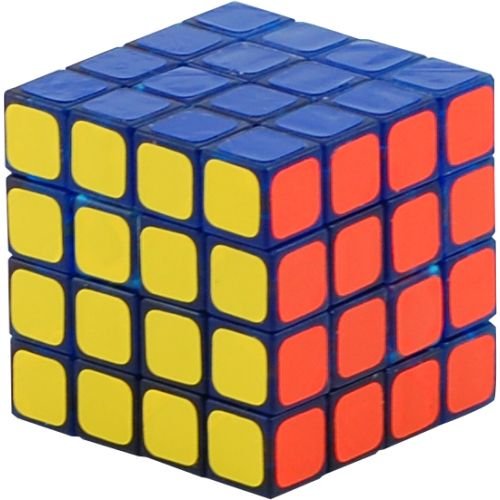 Maru Mini Evil Twin Handmade - 4x4x4 - Ice Blue Body difficulty 9 of 10