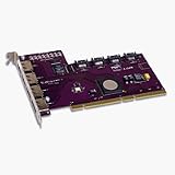 Tempo-x 4 Int + 4 Esata Ports Pci-x Sataii Controller for Mac/win
