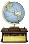 National Geographic Exploration-Station Globe, Magazine Subscription, and Cabinet