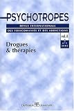 Psychotropes Volume 8 N° 1 2002 : Drogues et thérapies