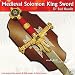49 Medieval 10th Century King Solomon Sword Red Handle