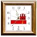 Flag Clock Gibraltar FCG6