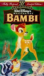 Bambi (Fully Restored 55th Anniversary Limited Edition) (Walt Disney's Masterpiece) [VHS]