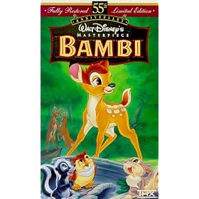 Bambi (Fully Restored 55th Anniversary Limited Edition) (Walt Disney's Masterpiece) [VHS]