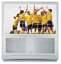 JVC AV-48WP30 I'Art Pro 48-Inch Widescreen HDTV-Ready Rear-Projection TV , Silver