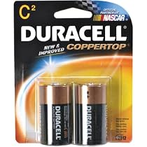 Duracell Usa 2 Count C Long Lasting Power Alkaline Batteries MN1400B2